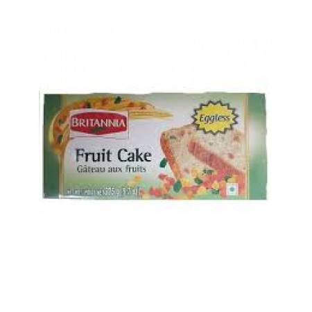 BRITANNIA EGGLESS CAKE 250GM